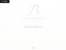 Tablet Screenshot of champagne-brochet.com